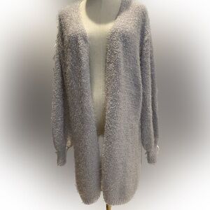 Tart Intimates Open Front Cardigan Gray M